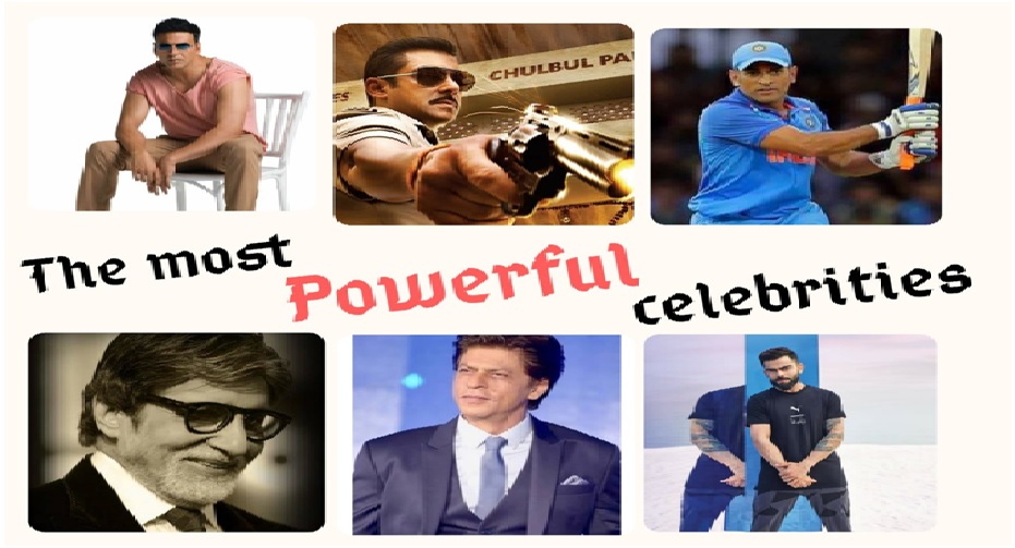 most powerful celebrities of india