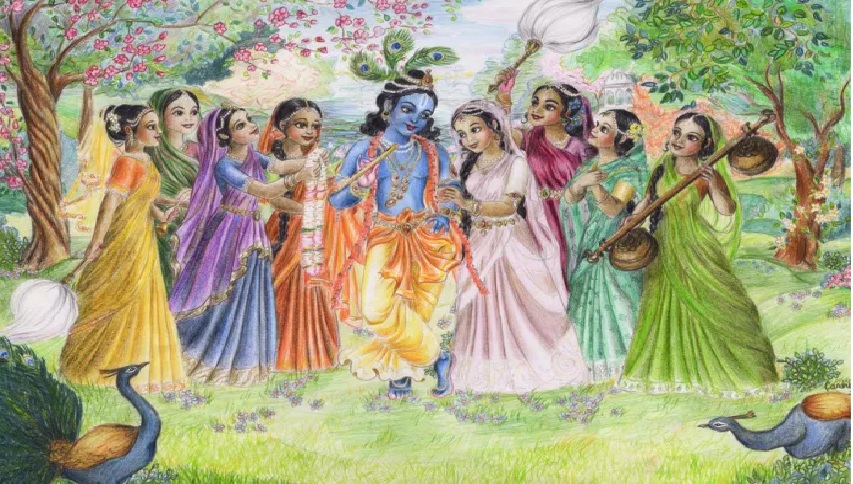 Lord krishna eight wives