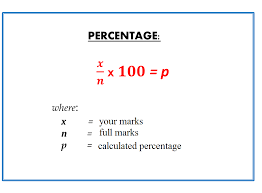 percent calculation
